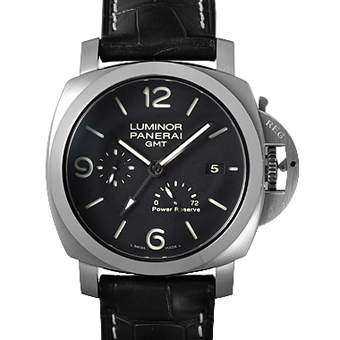 PANERAI パネライ ルミノール コピー PAM00321 3デイズ GMT パワーリザーブ ブラック